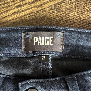 PAIGE High Rise Muse Skinny Jeans - Deep Indigo 26 new